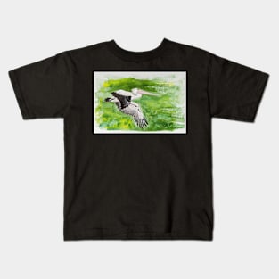 Gliding Pelican Kids T-Shirt